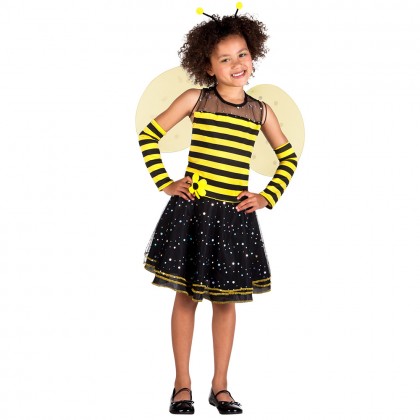 St. Kinderkostuum Bee-bee (4-6 jaar)