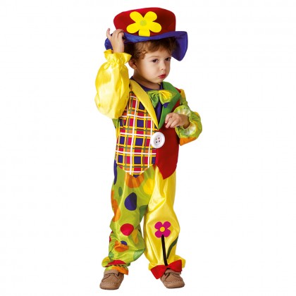 St. Kinderkostuum Cookie clown (3-4 jaar)