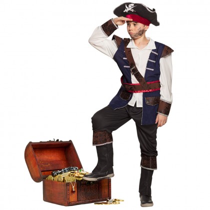 St. Kinderkostuum Piraat Vince (4-6 jaar)