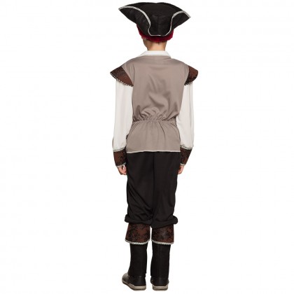 St. Kinderkostuum Piraat Vince (7-9 jaar)