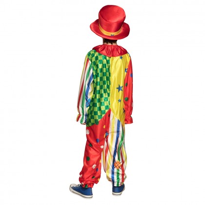St. Kinderkostuum Clown Giggles (4-6 jaar)
