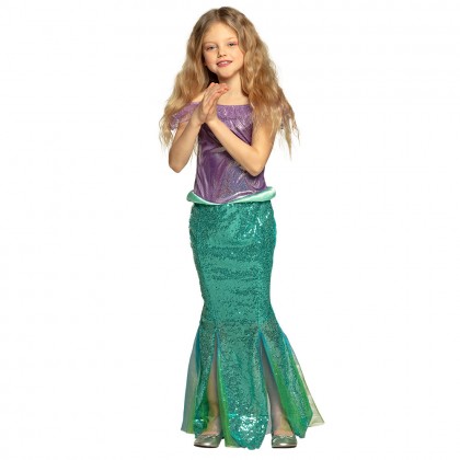 St. Kinderkostuum Mermaid princess (4-6 jaar)