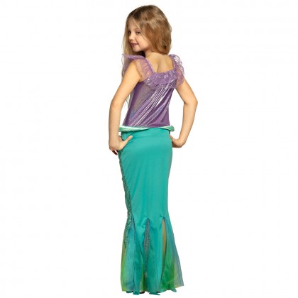 Kinderkostuum Mermaid princess (4-6 jaar)