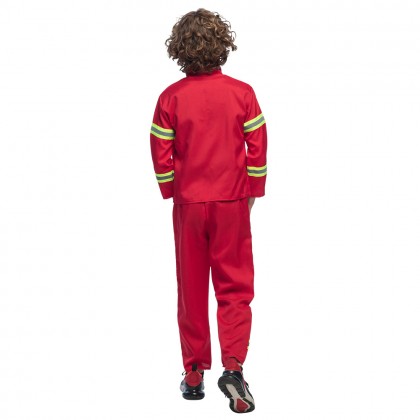 St. Kinderkostuum Brandweerman (4-6 jaar)