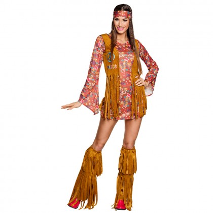 Volwassenenkostuum Hippie hottie (36/38)