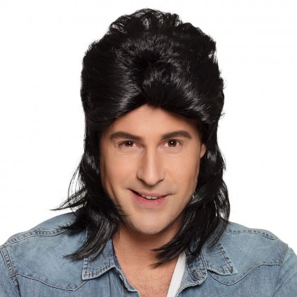 Pruik Jimmy zwart