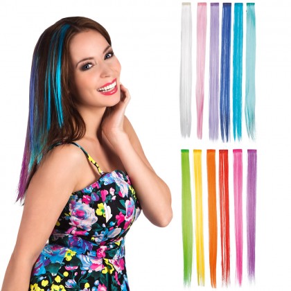 Hairextension 12 kleuren ass.