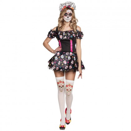 Paar kousen Calavera