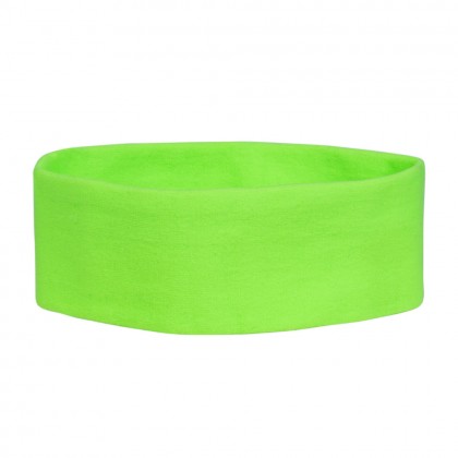Hoofdband Retro neongroen