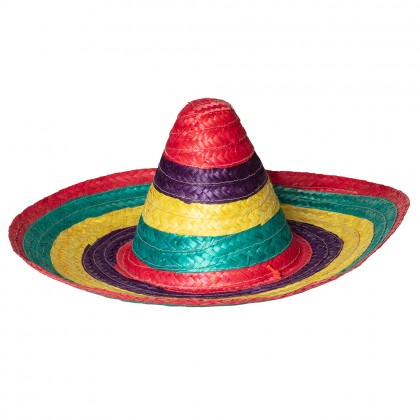Sombrero Puebla veelkleurig (Ø 49 cm)
