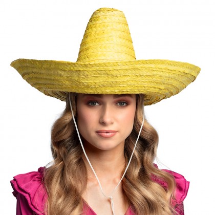 Sombrero Puebla geel (Ø 49 cm)