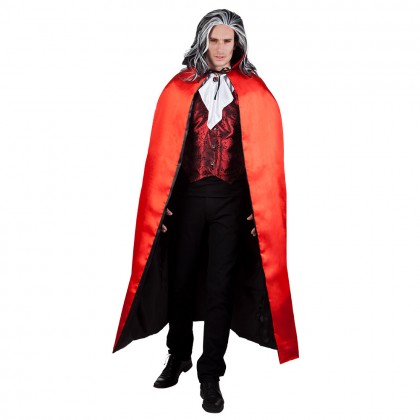 Cape Sundown de luxe zwart/rood omkeerbaar (150 cm)