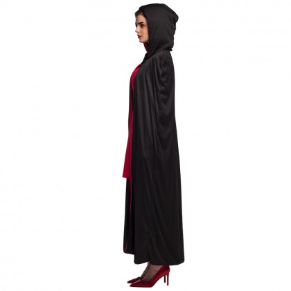 Cape Twilight zwart/rood omkeerbaar (170 cm)