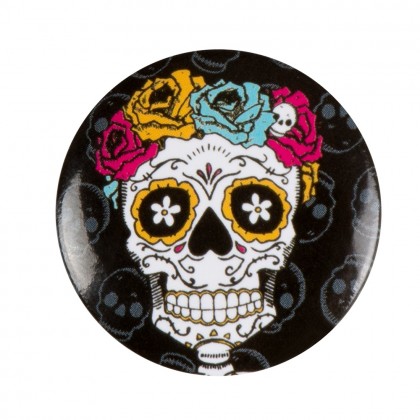 Set 4 Buttons Día de los muertos (3 cm)