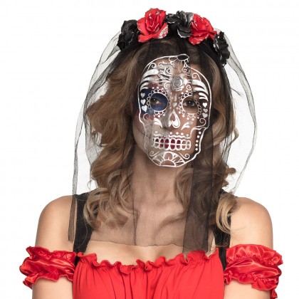 Diadeem La Calavera met sluier