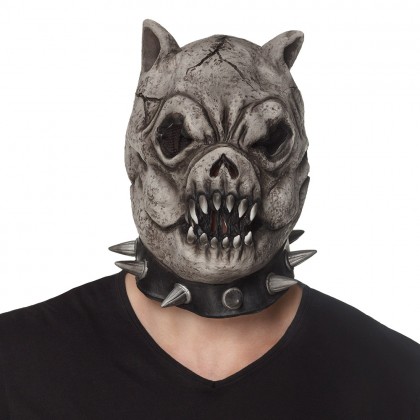 Latex hoofdmasker Halloween 10 ass.