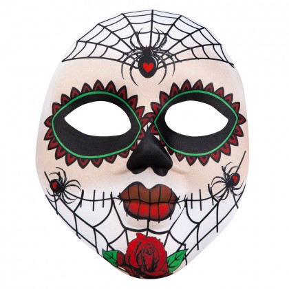 St. Gezichtsmasker Mrs Day of the dead