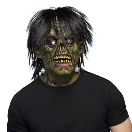 Latex hoofdmasker Franky met haar