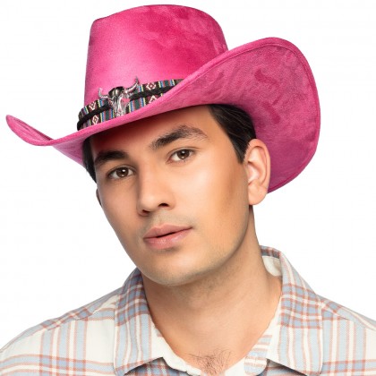 Cowboyhoed Django roze
