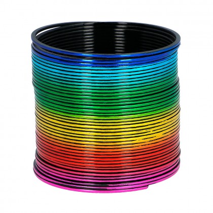 Regenboog trapveer (6.5 x 6.5 x 6.5 cm)