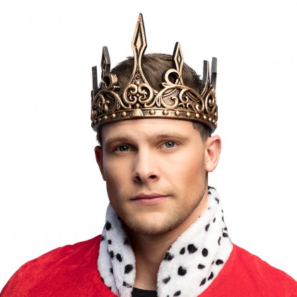 Kroon Middeleeuwse koning foam