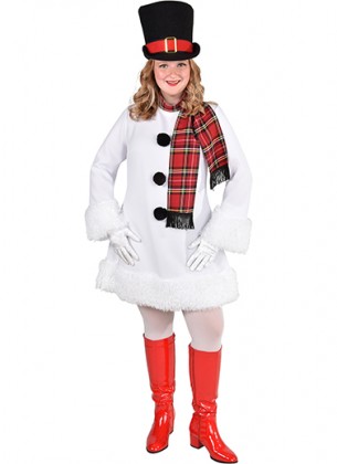 Sneeuwpop dame
