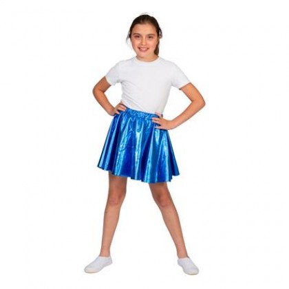 Disco rokje folie Blue ONESIZE
