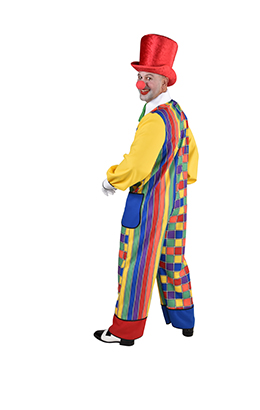 Clowns kostuum Multi color