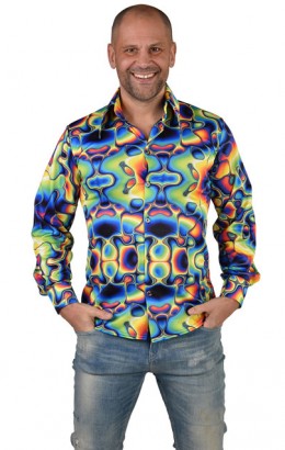 Party blouse disco Groovy Colours