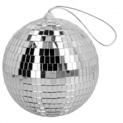 Discobal zilver (Ø 15 cm)