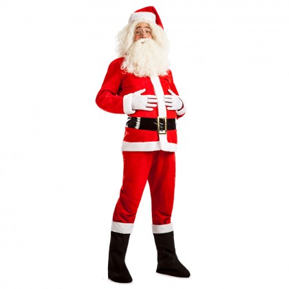 Volwassenenkostuum Happy Santa (XL)