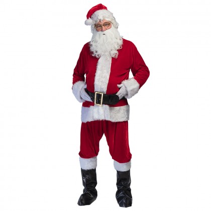 Volwassenenkostuum Kerstman professional (L/XL)