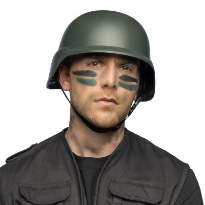 Tactische helm groen (verstelbaar)