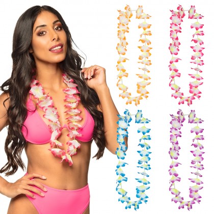 Set 4 hawaikransen Olulu 4 kleuren UV