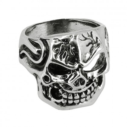 Ring Skull face (Ø 20 mm)