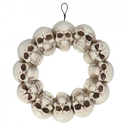 Krans Damned skulls (39 x 39 cm)