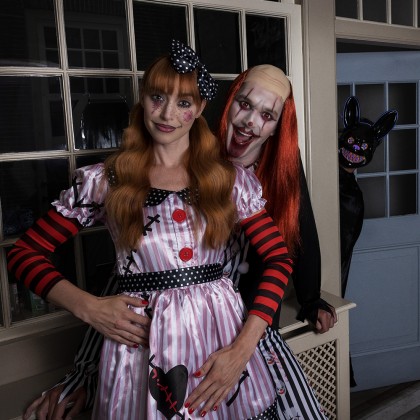 Pruik Killer clown