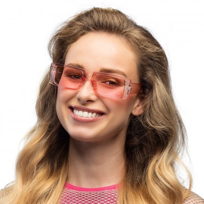 Partybril Escape roze