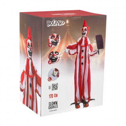 Staande decoratie Clown Chuckles (170 cm)