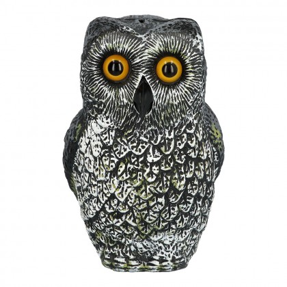 Kunststof decoratie Uil (15 x 15 x 23 cm)
