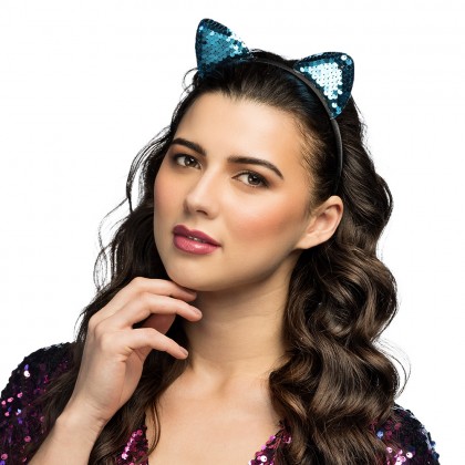 Diadeem kat Sequins 4 ass.