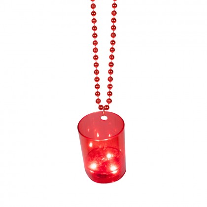 LED ketting Shotglaasje 4 kleuren ass.