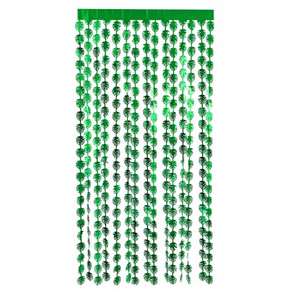 Foliegordijn Palmbladeren metallic (200 x 100 cm)