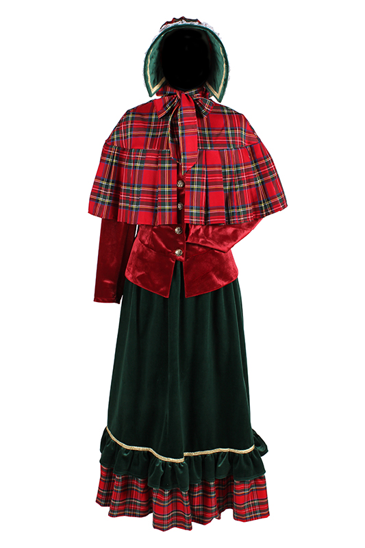 Charles Dickens dames kostuum