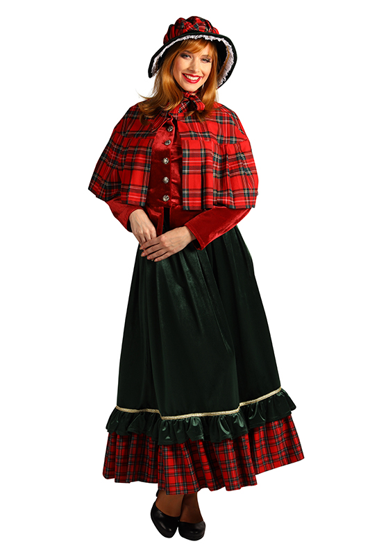 Charles Dickens dames kostuum