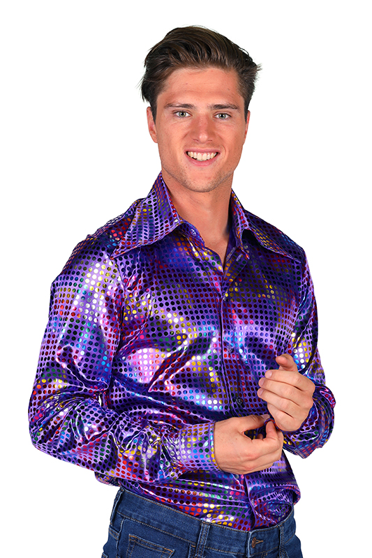 Heren shirt disco