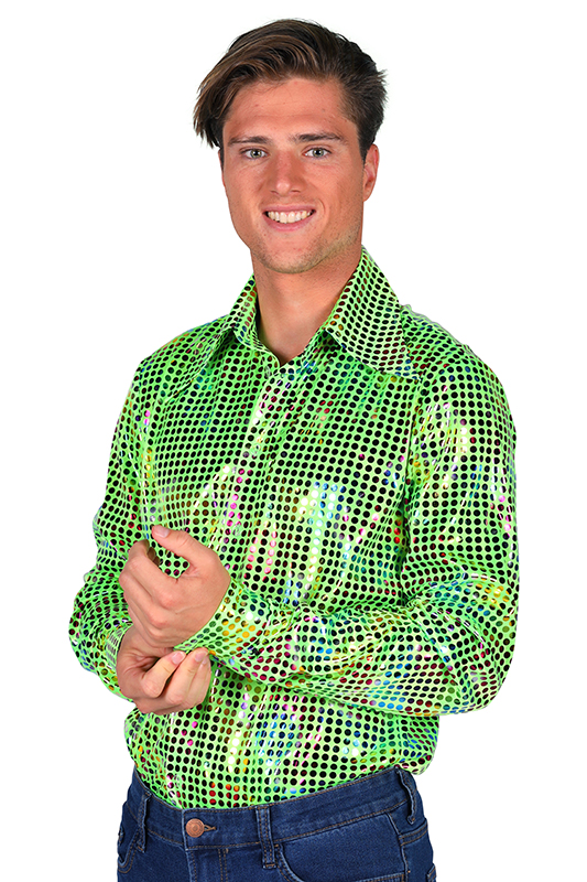 Heren shirt disco
