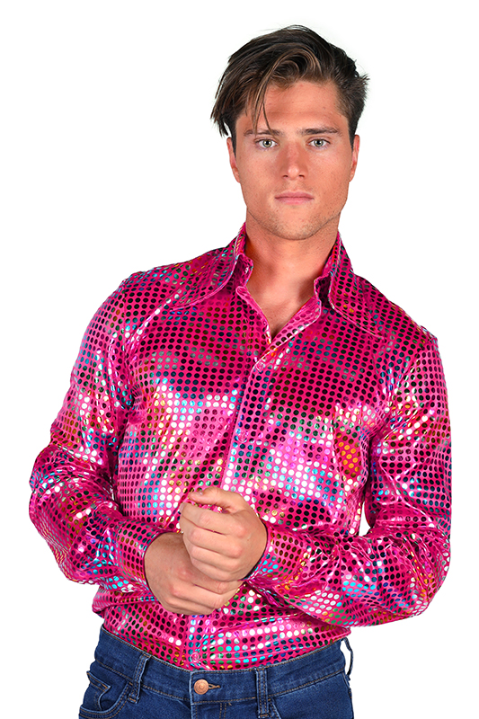 Heren shirt disco