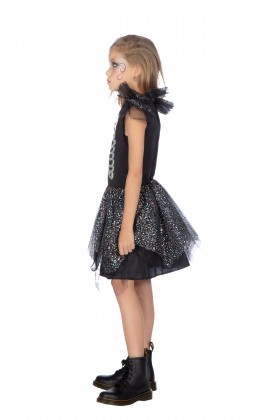 Jurk skelet met strass steentjes