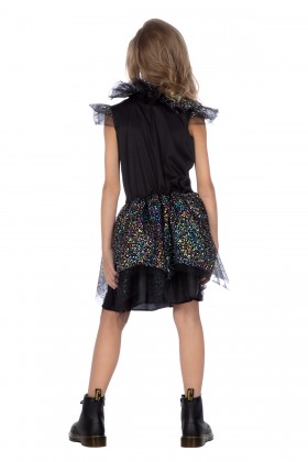 Jurk skelet met strass steentjes